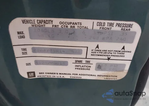 1981 Buick Regal z USA, uszkodzony, nr VIN 1G4AJ47A5BK160465